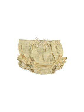 Striped Baby Bloomers - Yellow